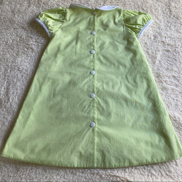 Mulberry St Alice in Wonderland Gingham Dress Made in USA Size 4 - Picture 5 of 7